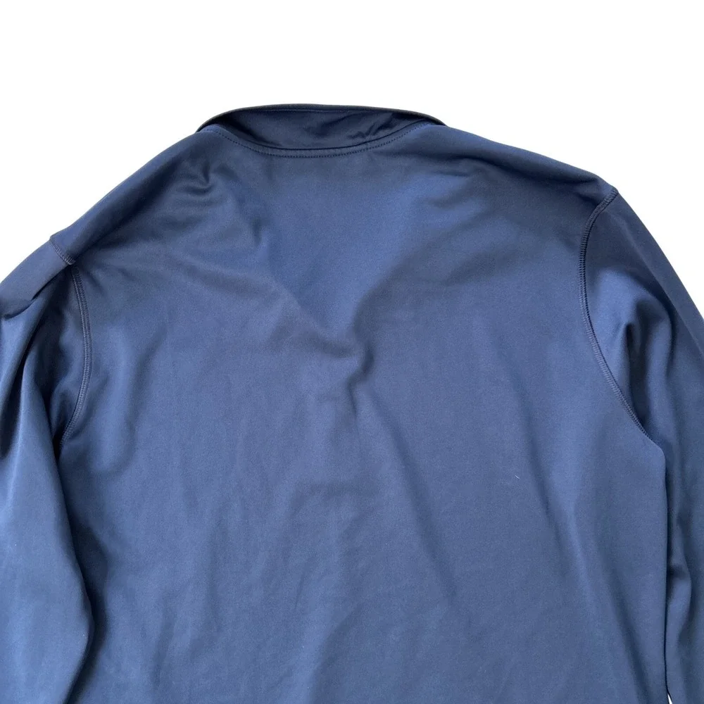 Adidas Quarter‎ Zip Men's Medium 1/4 Zip Pullover Golf Preppy Performance Shirt